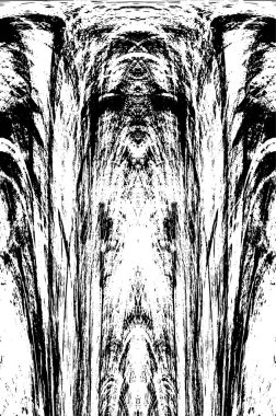 Grunge siyah beyaz doku şablon. 