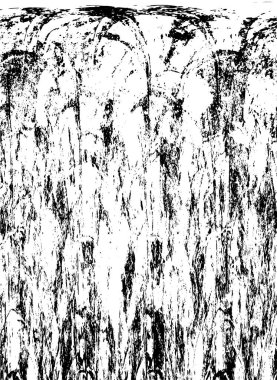 Grunge siyah beyaz doku şablon. 