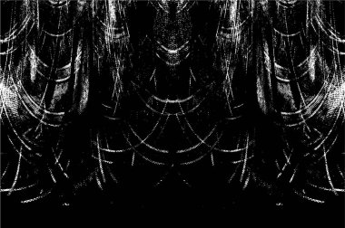 Grunge siyah beyaz doku şablon. 