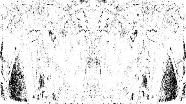 Grunge siyah beyaz doku şablon. 