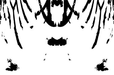 Grunge siyah beyaz doku şablon. 