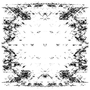 Gelecekçi soyut grunge geometrik modern desen 