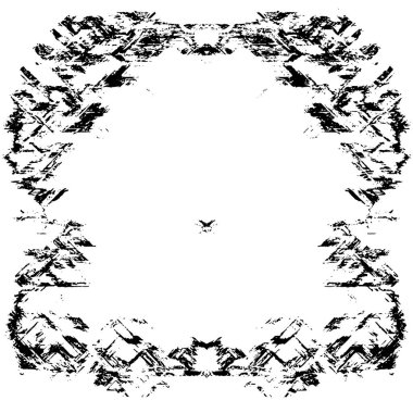 Gelecekçi soyut grunge geometrik modern desen 