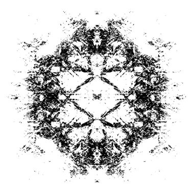 Gelecekçi soyut grunge geometrik modern desen 