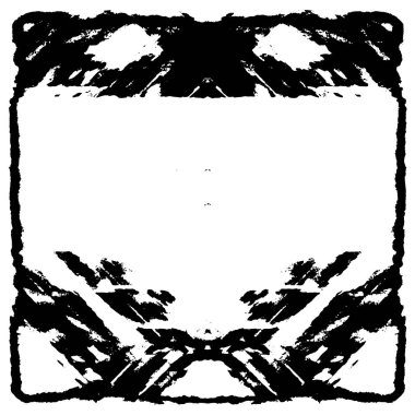 Çizik ve çizgilerle siyah beyaz dokuda sıkıntılı bir arkaplan