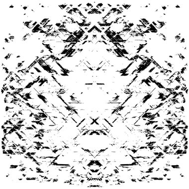 Gelecekçi soyut grunge geometrik modern desen 