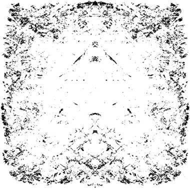 Gelecekçi soyut grunge geometrik modern desen 