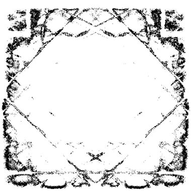 Gelecekçi soyut grunge geometrik modern desen 