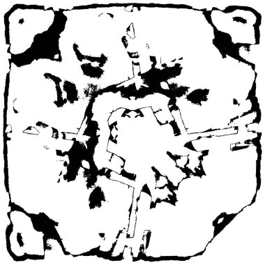 Döküntü boya ve alçı çatlaklarının dokusu ya da arka plan duvarı 