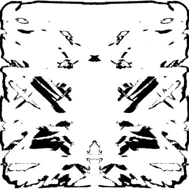 siyah ve beyaz desenli sıkıntılı arkaplan noktalar, noktalar, çizikler ve çizgiler