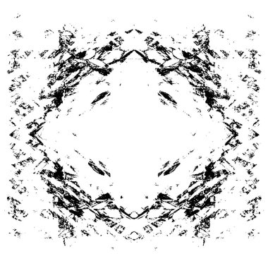 Gelecekçi soyut grunge geometrik modern desen 