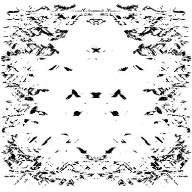 Gelecekçi soyut grunge geometrik modern desen 