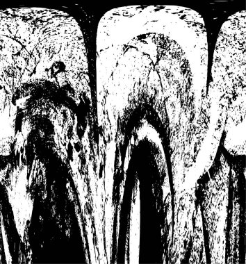 Döküntü boya ve alçı çatlaklarının dokusu ya da arka plan duvarı 