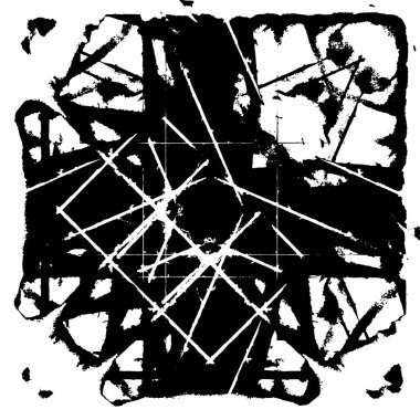 Döküntü boya ve alçı çatlaklarının dokusu ya da arka plan duvarı 