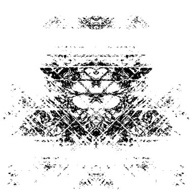 Gelecekçi soyut grunge geometrik modern desen 