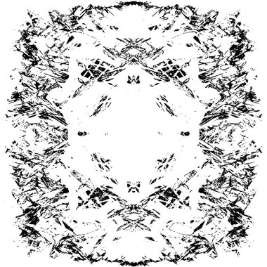 Gelecekçi soyut grunge geometrik modern desen 