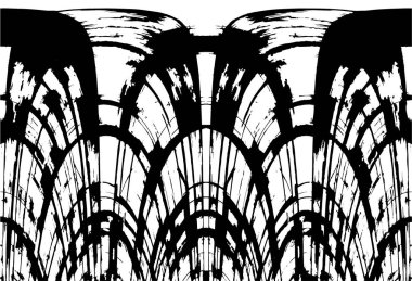 monokrom soyut arkaplan, siyah ve beyaz grunge deseni.