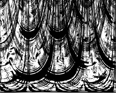 Döküntü boya ve alçı çatlaklarının dokusu ya da arka plan duvarı 