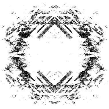 Gelecekçi soyut grunge geometrik modern desen 