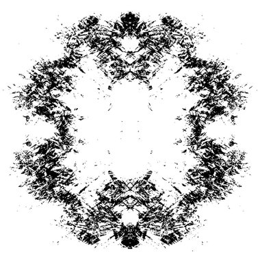 Gelecekçi soyut grunge geometrik modern desen 