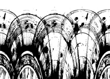 monokrom soyut arkaplan, siyah ve beyaz grunge deseni.