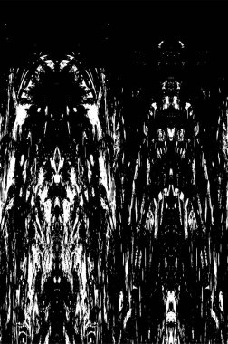 Soyut grunge arkaplanı. Monokrom dokusu. Resim siyah ve beyaz tonları içerir. 