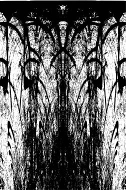 Soyut grunge arkaplanı. Monokrom dokusu. Resim siyah ve beyaz tonları içerir. 