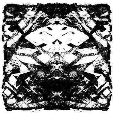 Soyut grunge arkaplanı. Monokrom dokusu. Resim siyah ve beyaz tonları içerir. 