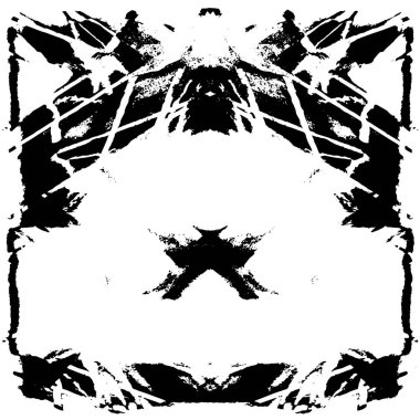 Soyut grunge arkaplanı. Monokrom dokusu. Resim siyah ve beyaz tonları içerir. 