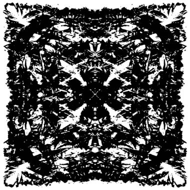Soyut grunge arkaplanı. Monokrom dokusu. Resim siyah ve beyaz tonları içerir. 