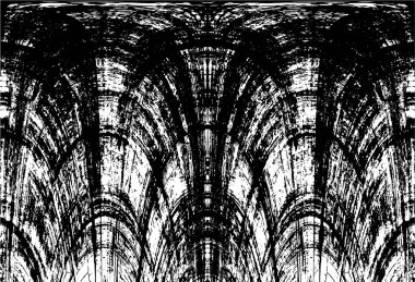 Soyut grunge arkaplanı. Monokrom dokusu. Resim siyah ve beyaz tonları içerir. 