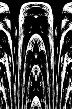 Soyut grunge arkaplanı. Monokrom dokusu. Resim siyah ve beyaz tonları içerir. 