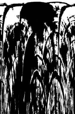 Soyut grunge arkaplanı. Monokrom dokusu. Resim siyah ve beyaz tonları içerir. 