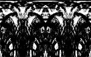 Soyut grunge arkaplanı. Monokrom dokusu. Resim siyah ve beyaz tonları içerir. 