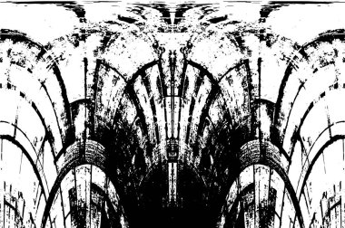 Soyut grunge arkaplanı. Monokrom dokusu. Resim siyah ve beyaz tonları içerir. 