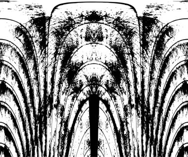 Soyut grunge arkaplanı. Monokrom dokusu. Resim siyah ve beyaz tonları içerir. 