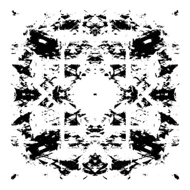 Soyut grunge arkaplanı. Monokrom dokusu. Resim siyah ve beyaz tonları içerir. 