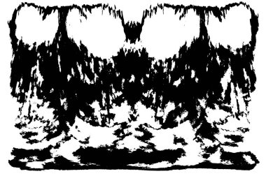 Soyut grunge arkaplanı. Monokrom dokusu. Resim siyah ve beyaz tonları içerir. 