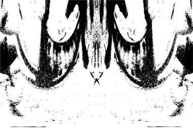 Soyut grunge arkaplanı. Monokrom dokusu. Siyah ve beyaz desenli arkaplan 