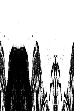 Soyut grunge arkaplanı. Monokrom dokusu. Siyah ve beyaz desenli arkaplan 