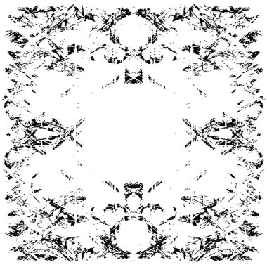 Soyut grunge arkaplanı. Monokrom dokusu. Siyah ve beyaz desenli arkaplan 