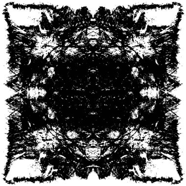 Soyut grunge arkaplanı. Monokrom dokusu. Siyah ve beyaz desenli arkaplan 