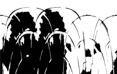 Soyut grunge arkaplanı. Monokrom dokusu. Siyah ve beyaz desenli arkaplan 