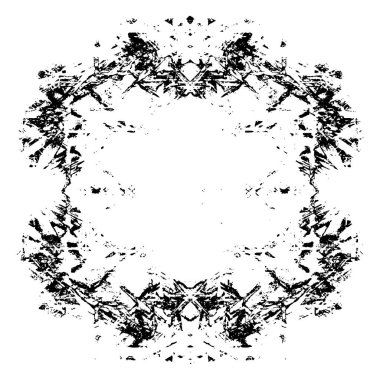 Soyut grunge arkaplanı. Monokrom dokusu. Siyah ve beyaz desenli arkaplan 