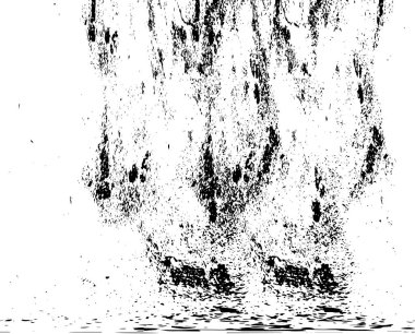 Soyut grunge arkaplanı. Monokrom dokusu. Siyah ve beyaz desenli arkaplan 