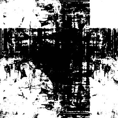 Soyut grunge arkaplanı. Monokrom dokusu. Siyah ve beyaz desenli arkaplan 