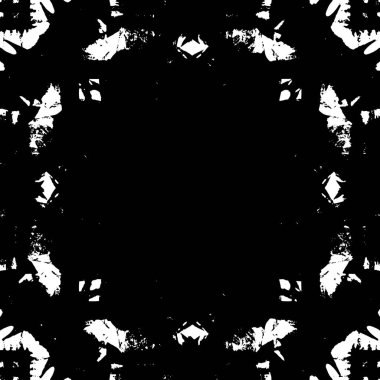 Soyut grunge arkaplanı. Monokrom dokusu. Siyah ve beyaz desenli arkaplan 