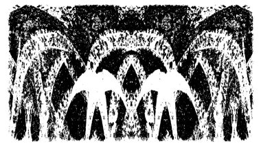 Soyut grunge arkaplanı. Monokrom dokusu. Siyah ve beyaz desenli arkaplan 