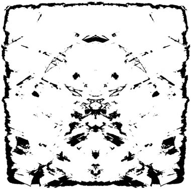 Soyut grunge arkaplanı. Monokrom dokusu. Siyah ve beyaz desenli arkaplan 