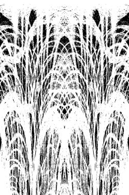 Soyut grunge arkaplanı. Monokrom dokusu. Siyah ve beyaz desenli arkaplan 